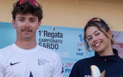 Emilia Salvatore e Pietro Rizzi vincono la Prima Regata Nazionale 29er