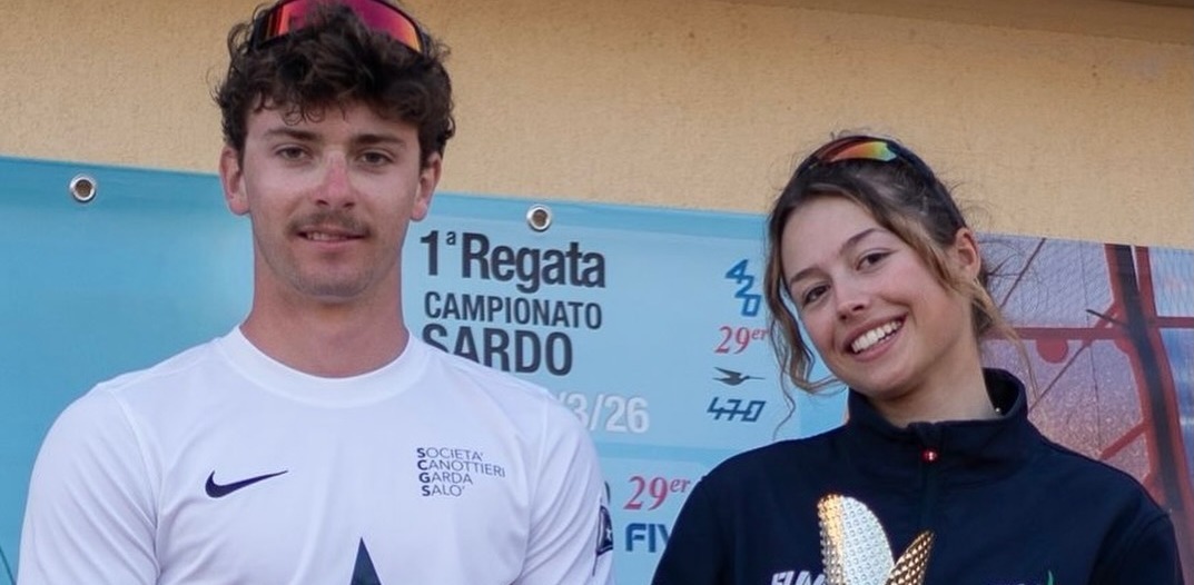 Emilia Salvatore e Pietro Rizzi vincono la Prima Regata Nazionale 29er