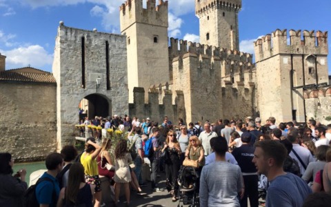Sirmione: al via le nuove prove di viabilità nel centro storico