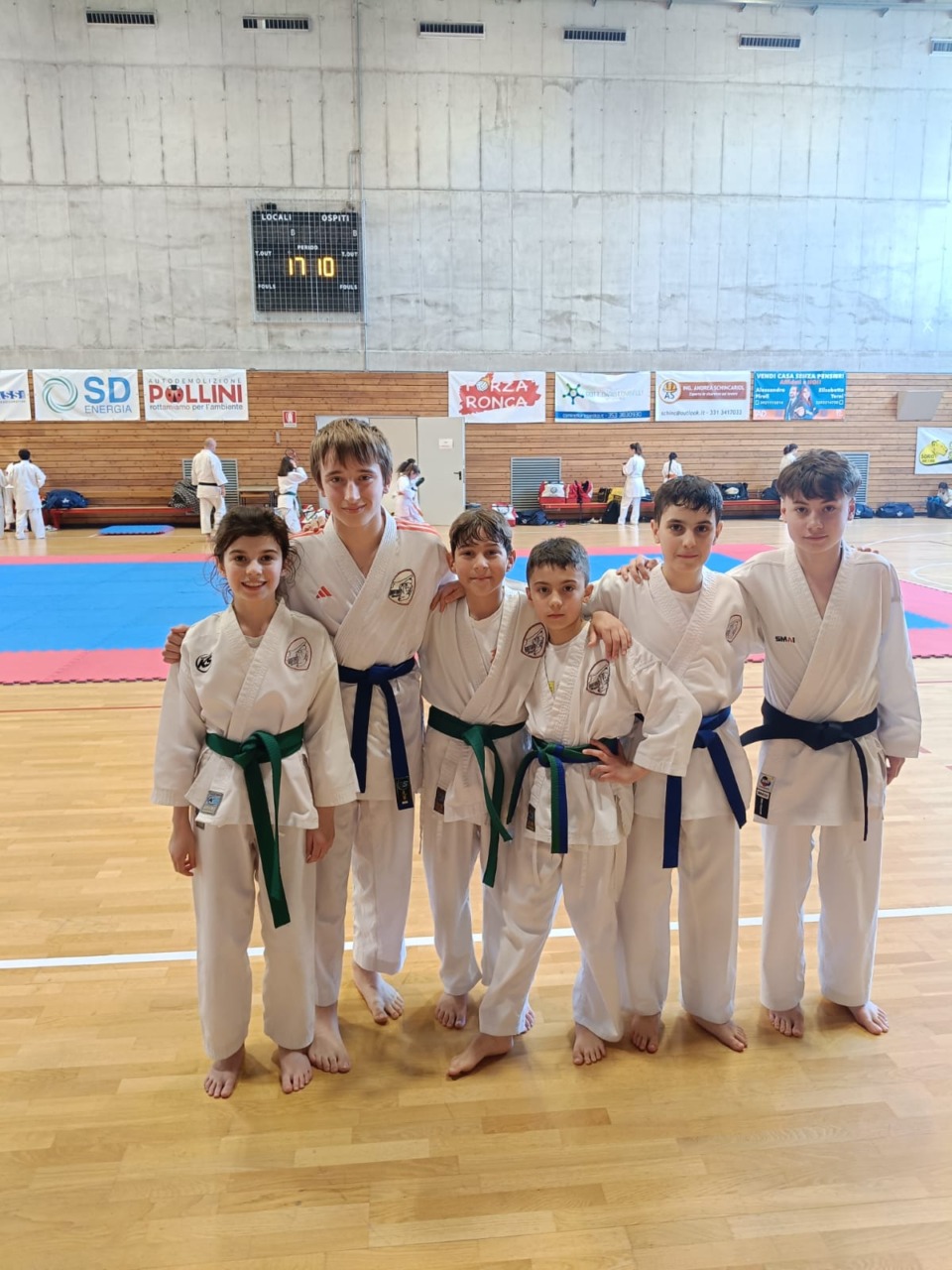 Il Garda Karate Team celebra la selezione di Locatelli e Fanti dal Centro Tecnico Regionale