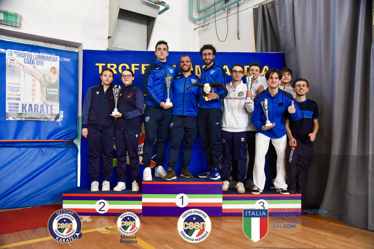 Successo del Garda Karate Team al Trofeo Lombardia di Cornaredo