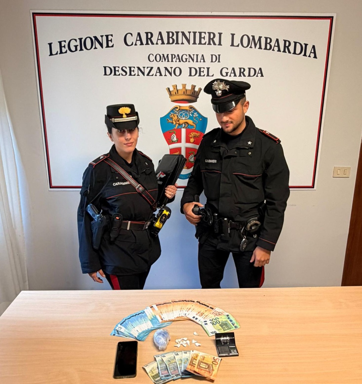 Arrestato pusher mentre vende droga a Lonato del Garda