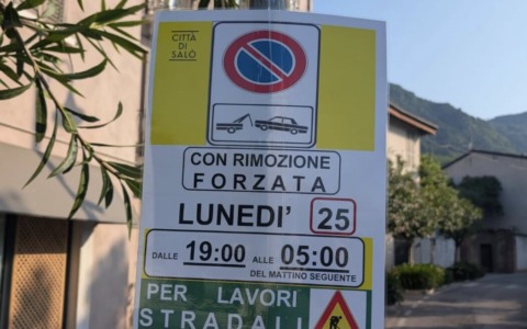 Chiusura al traffico in via Pietro da Salò per asfaltatura