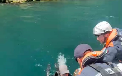 Guardia Costiera salva famiglia tedesca a Riva del Garda