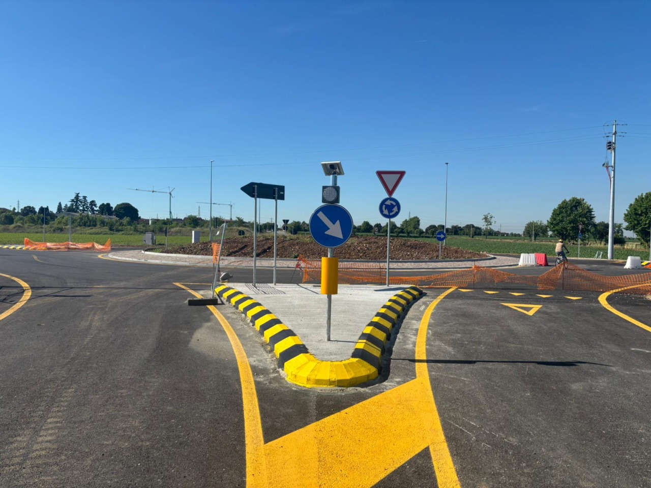 Riapre il tratto riqualificato della Strada Provinciale 25 a Cunettone-Esenta