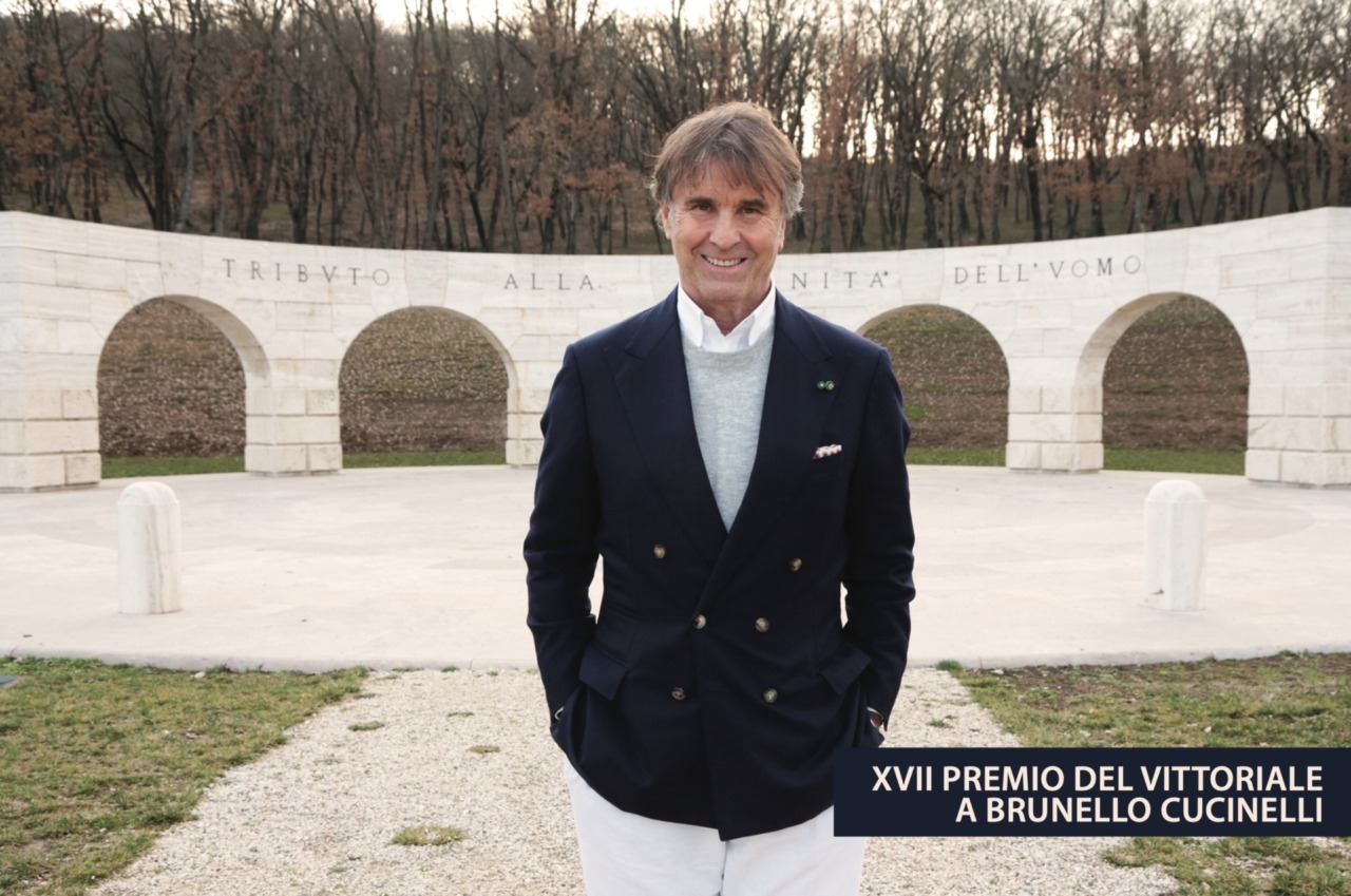 Brunello Cucinelli primo imprenditore a ricevere il XVII Premio del Vittoriale