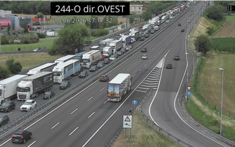Incidente sull’A4: lunghe code tra Peschiera e Desenzano del Garda