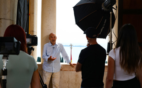 Numen Aquarum: partono le riprese del nuovo docufilm al Vittoriale degli Italiani
