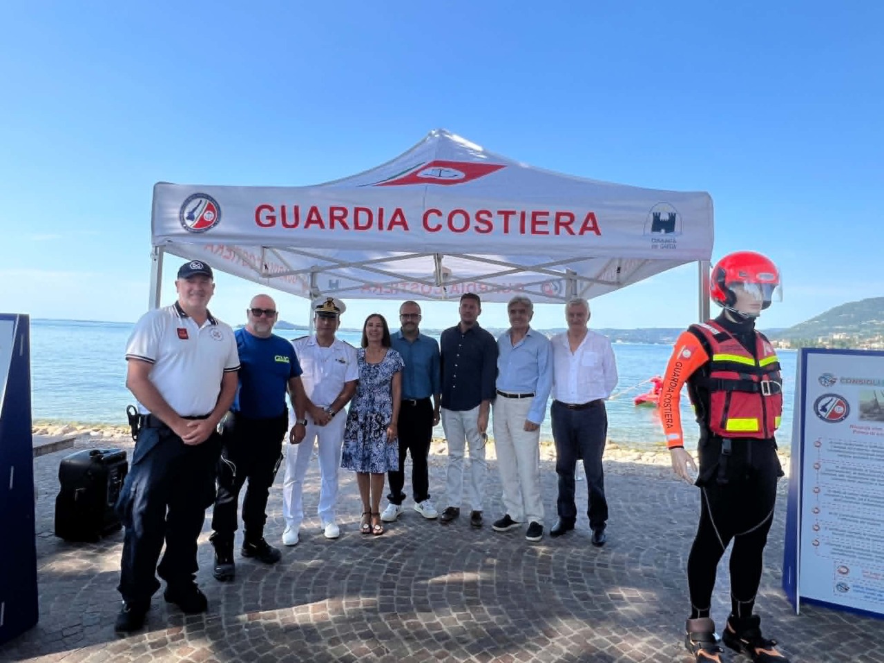 Toscolano Maderno ospita l’evento “Bandiera Blu: al lago in sicurezza”